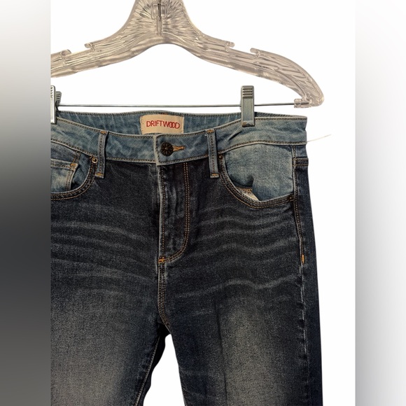 Driftwood Jeans | Driftwood Farrah Tonal Flare Jeans Size 27/34 High Rise Boho - Picture 3 of 6